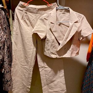 Double button blazer with pants (Size S; EU 36; US 4)